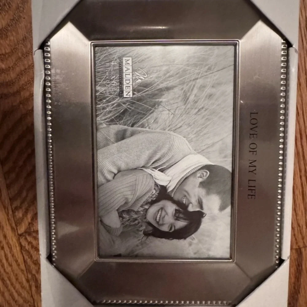 ☃️Malden Silver Photo Frame- love of my life